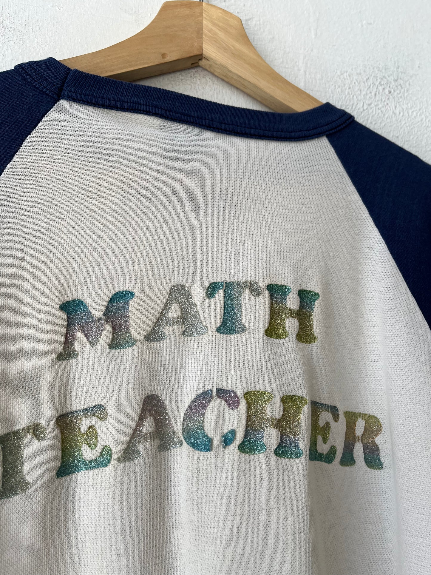 1981 Math Teacher Raglan Shirt