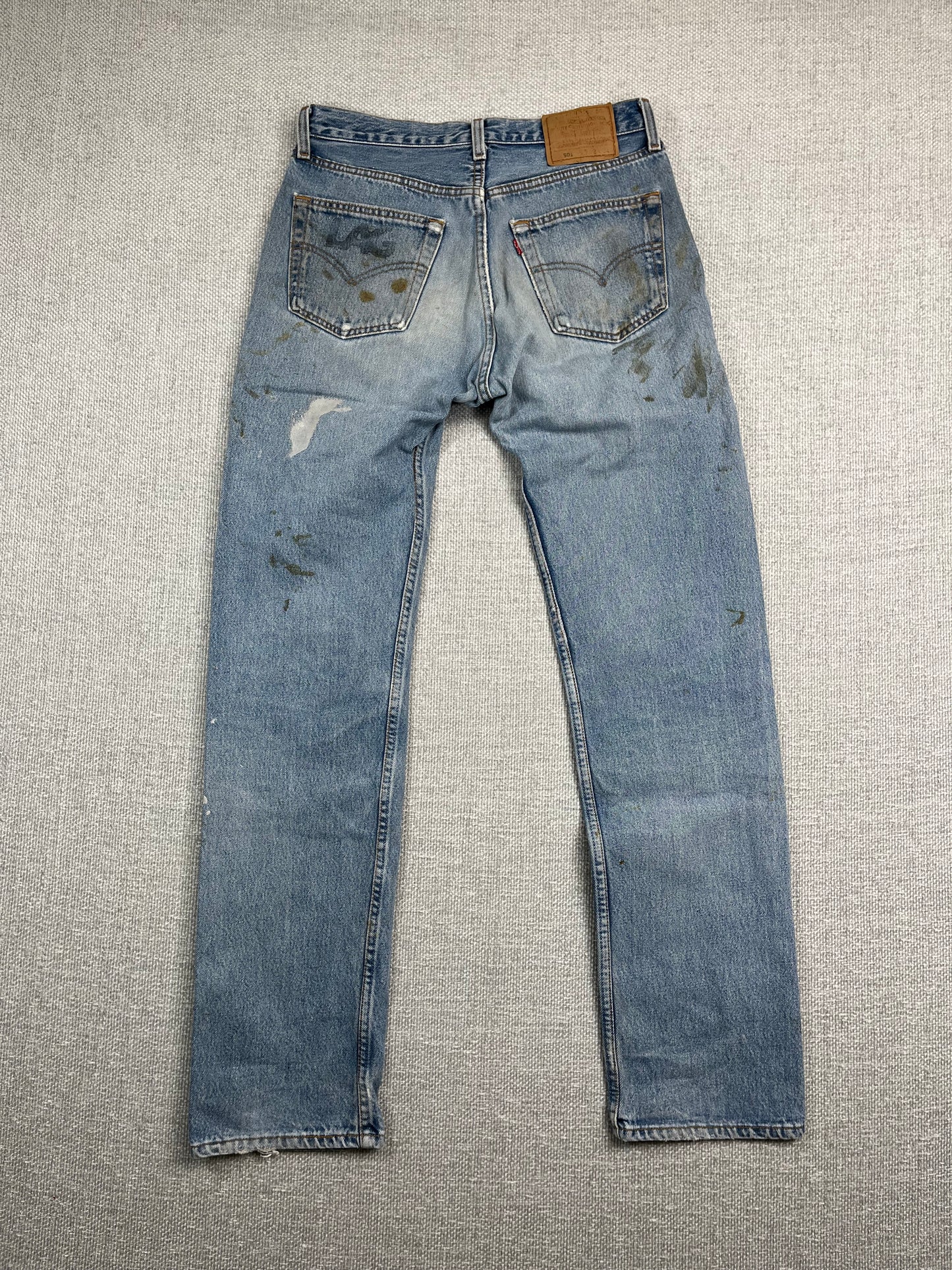 90’s Levi’s 501 Painted Jeans 30”