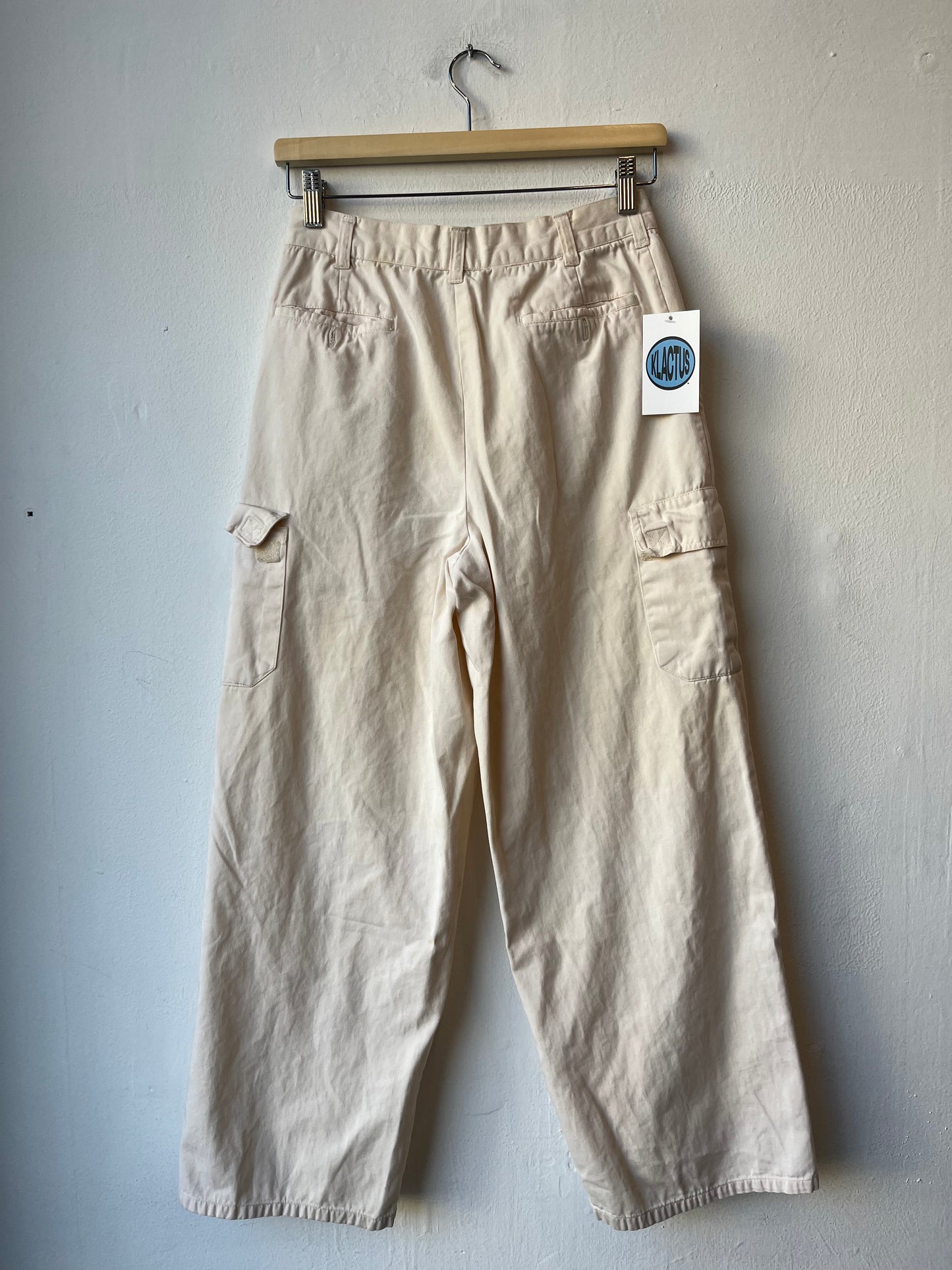 90's Kahki Cargos 25x26"