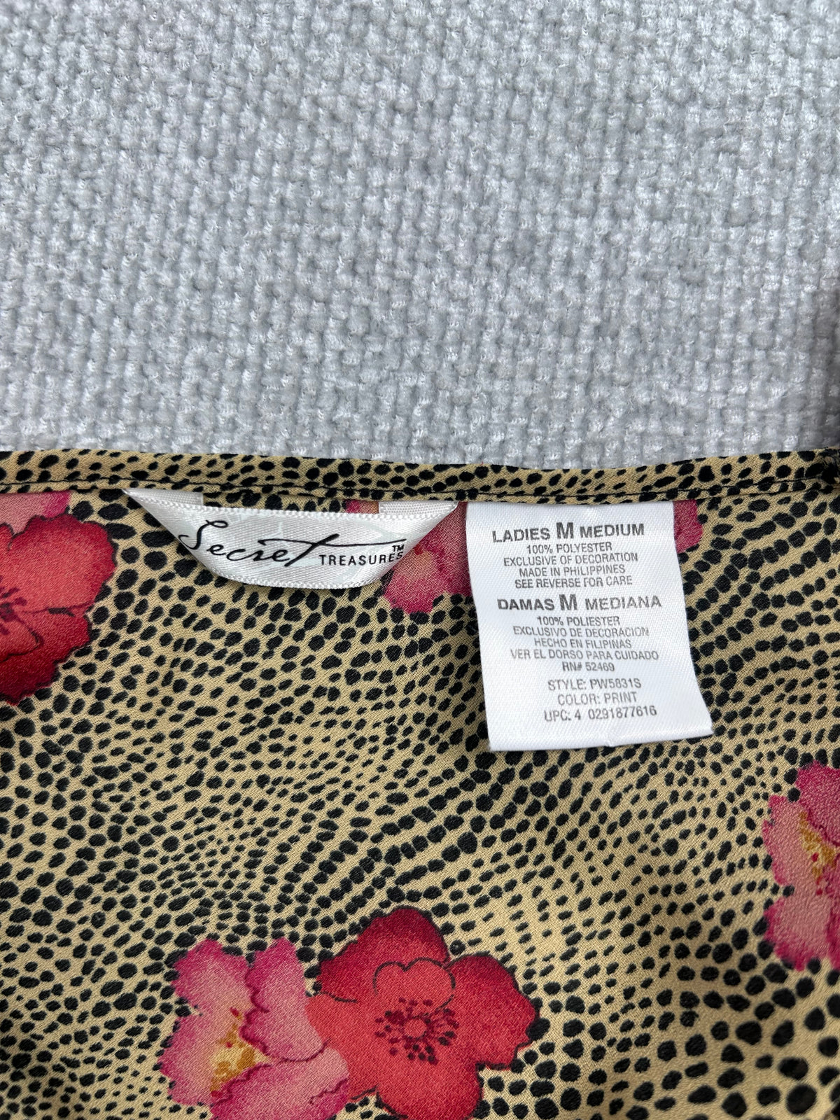 Y2K Floral Cheetah Slip Dress