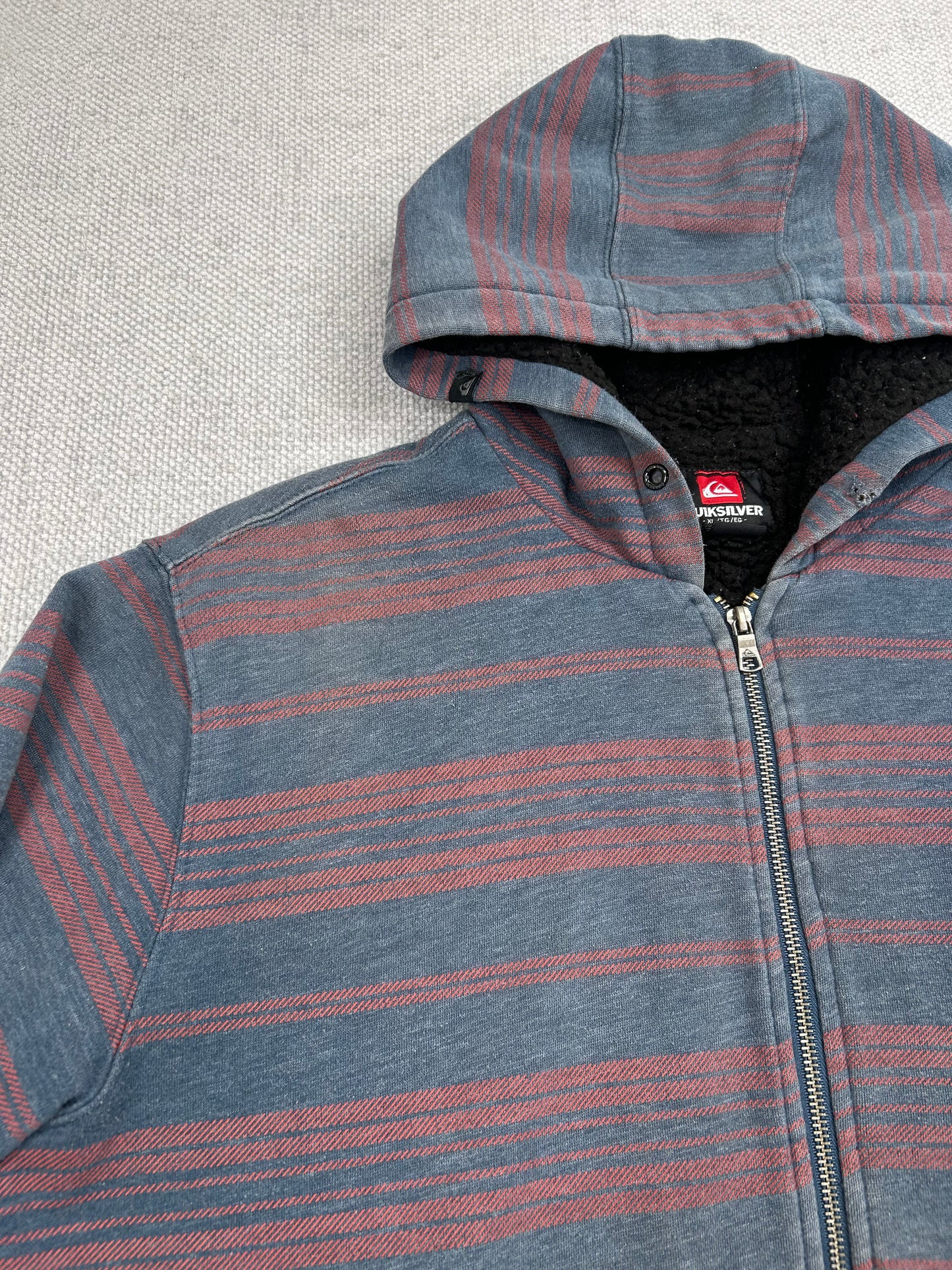 Y2K Quiksilver Zip Up Hoodie