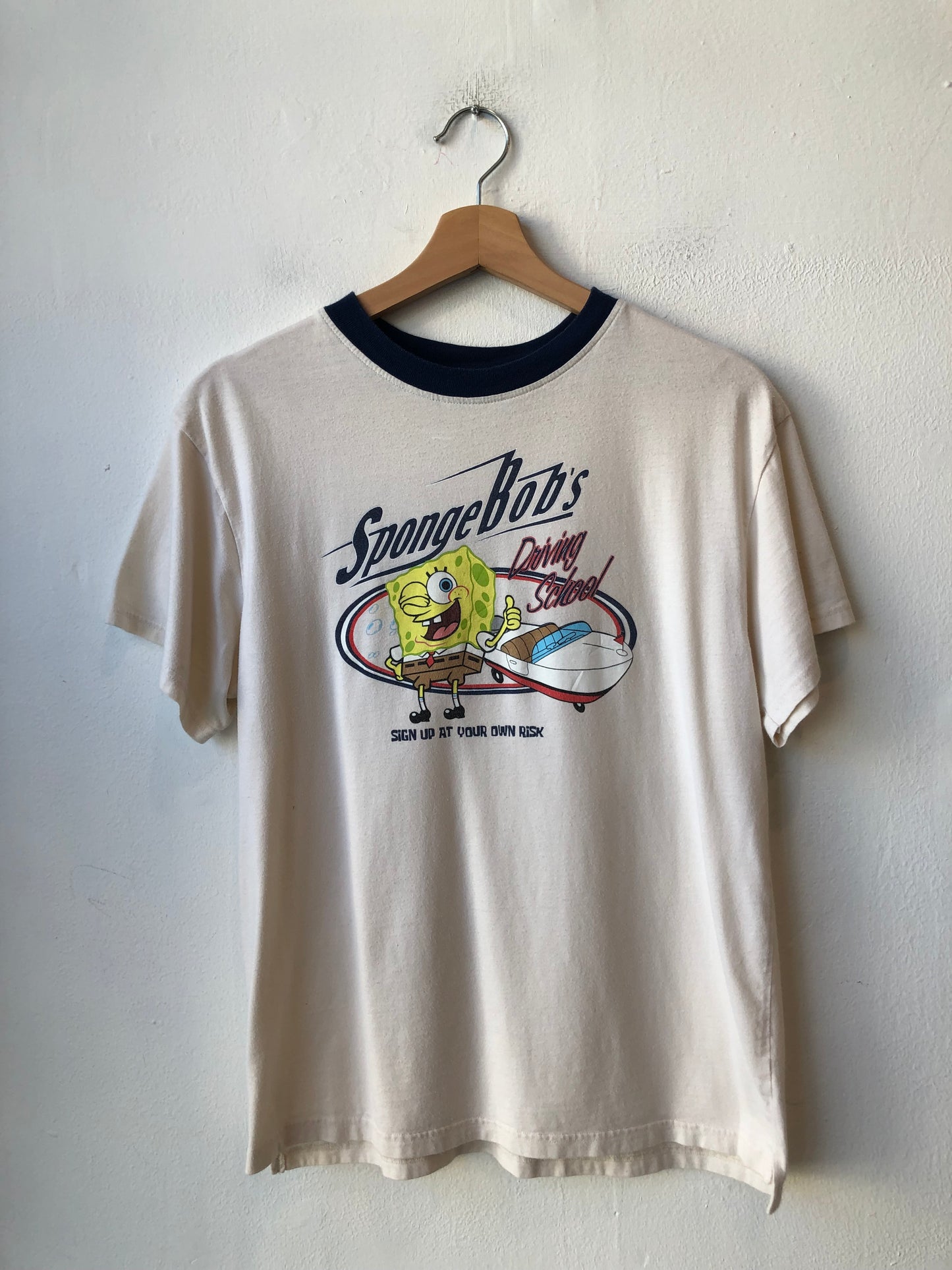 Y2K Spongebob Driving School T-Shirt