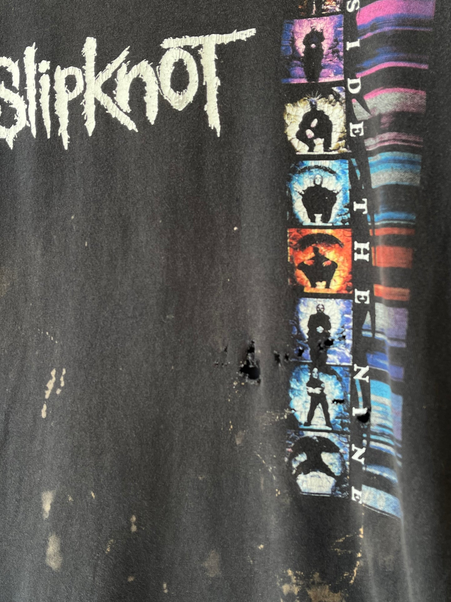 Y2K Slipknot Outside the Nine T-Shirt