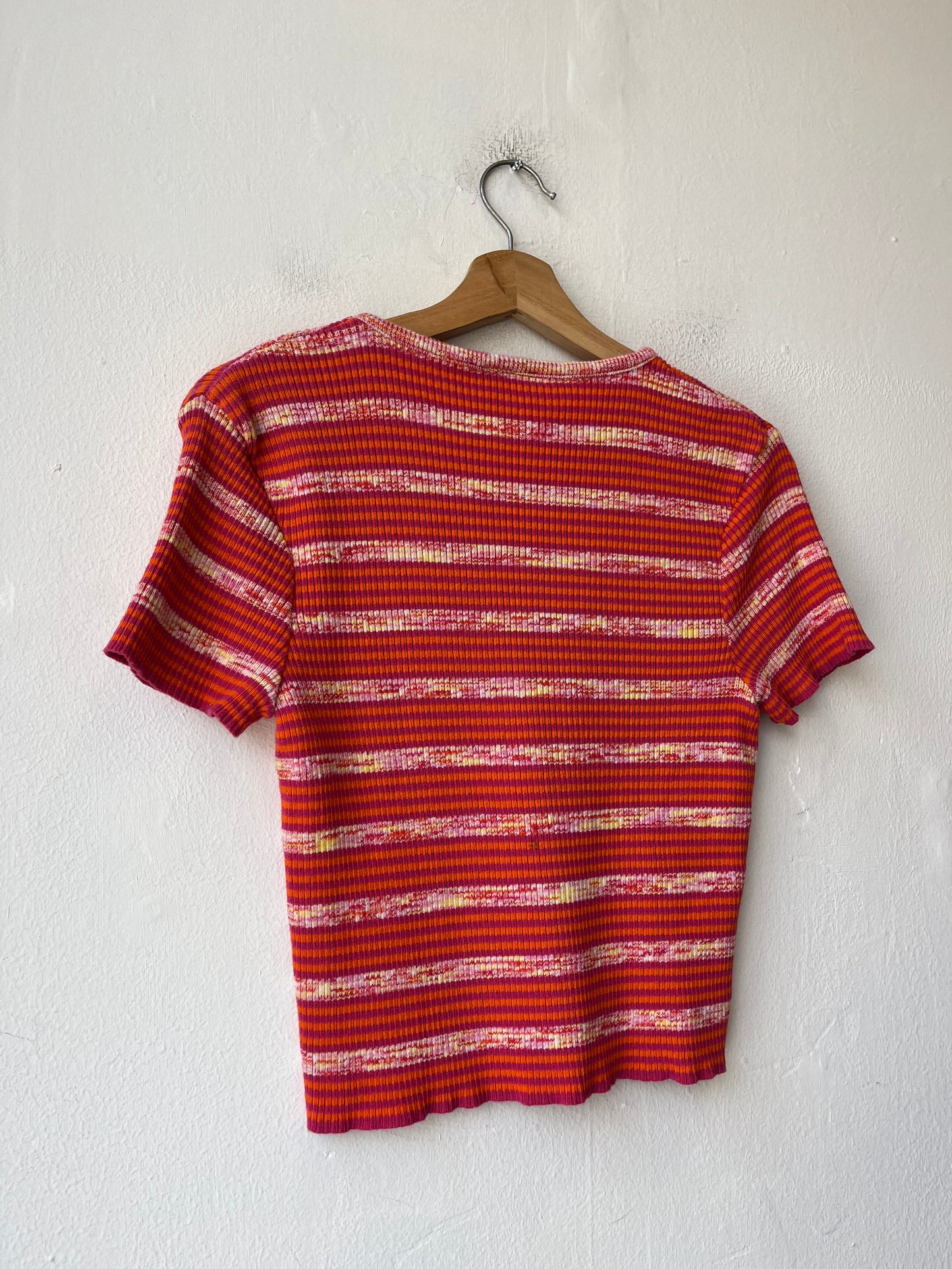 90's Striped Knit Top