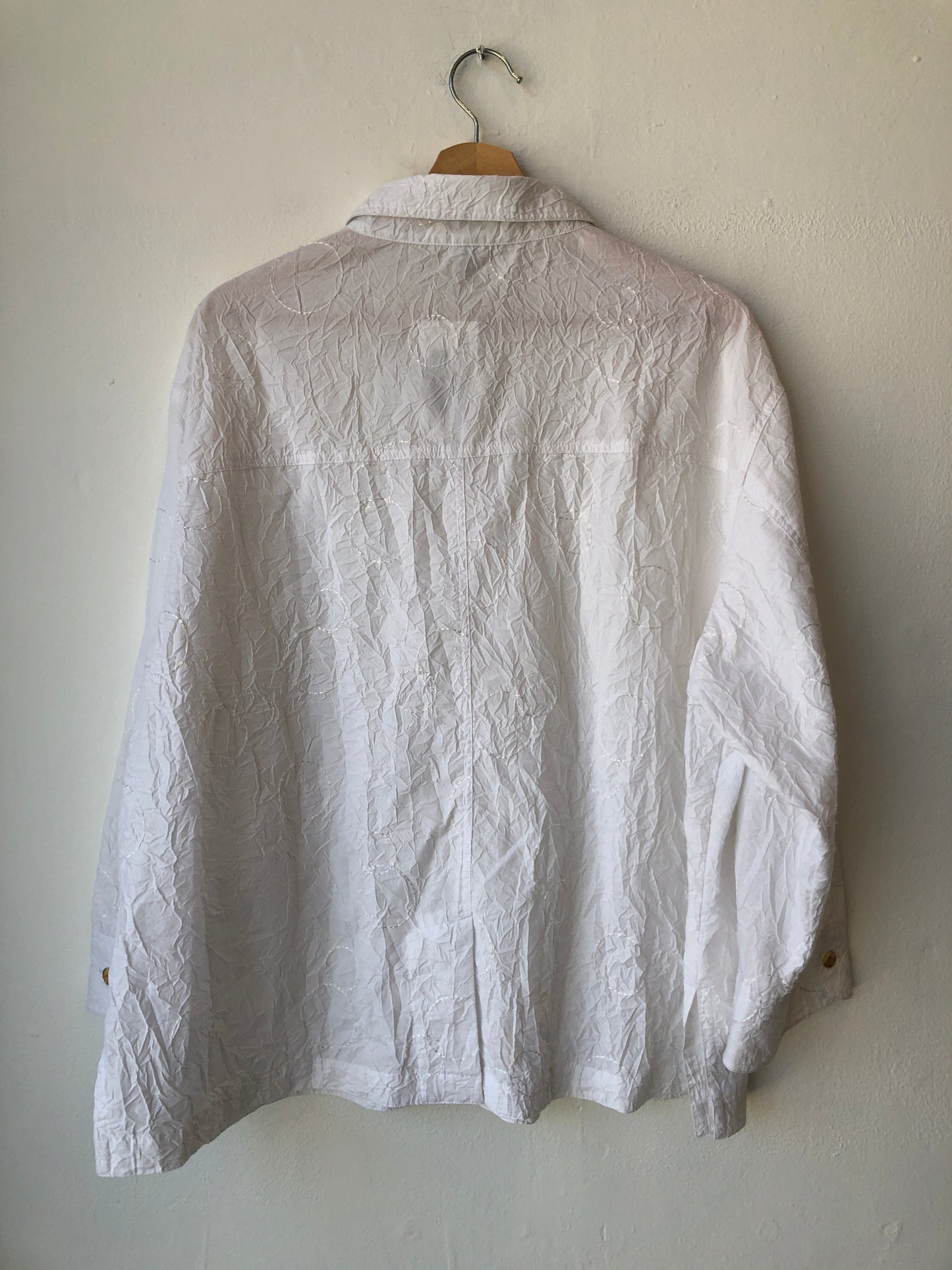 Y2K Embroidered Blouse