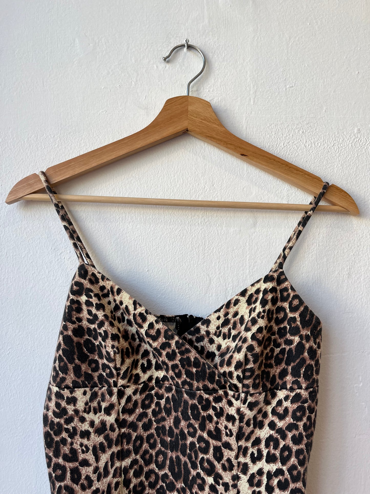 90's Leopard Print Dress