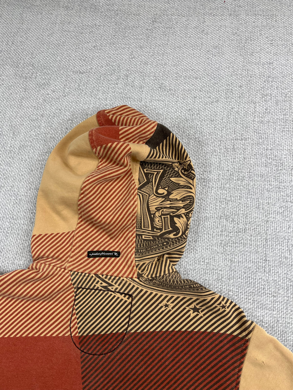 Y2K Rip Curl Zip Up Hoodie