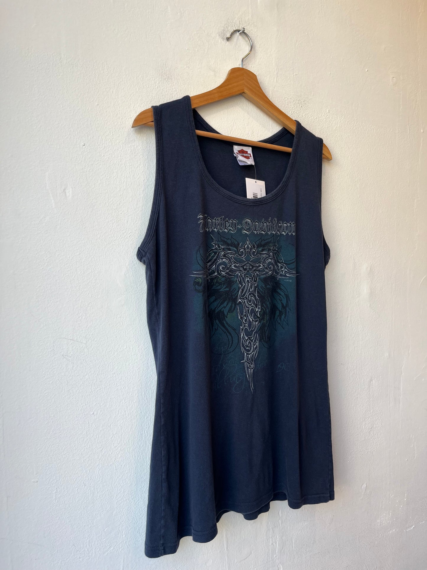 Y2K Harley Davidson Tribal Tank
