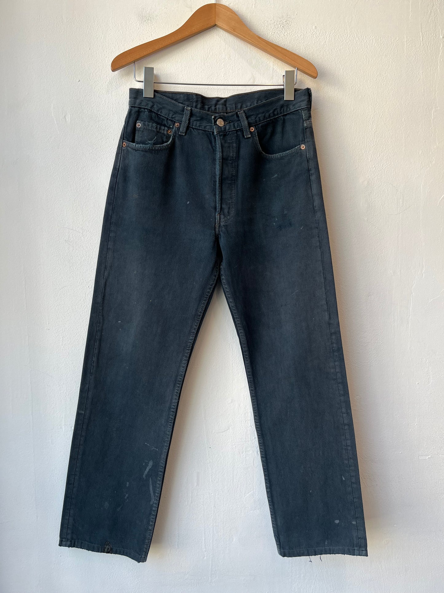 90's Levi's 501 Blue Jeans 31"