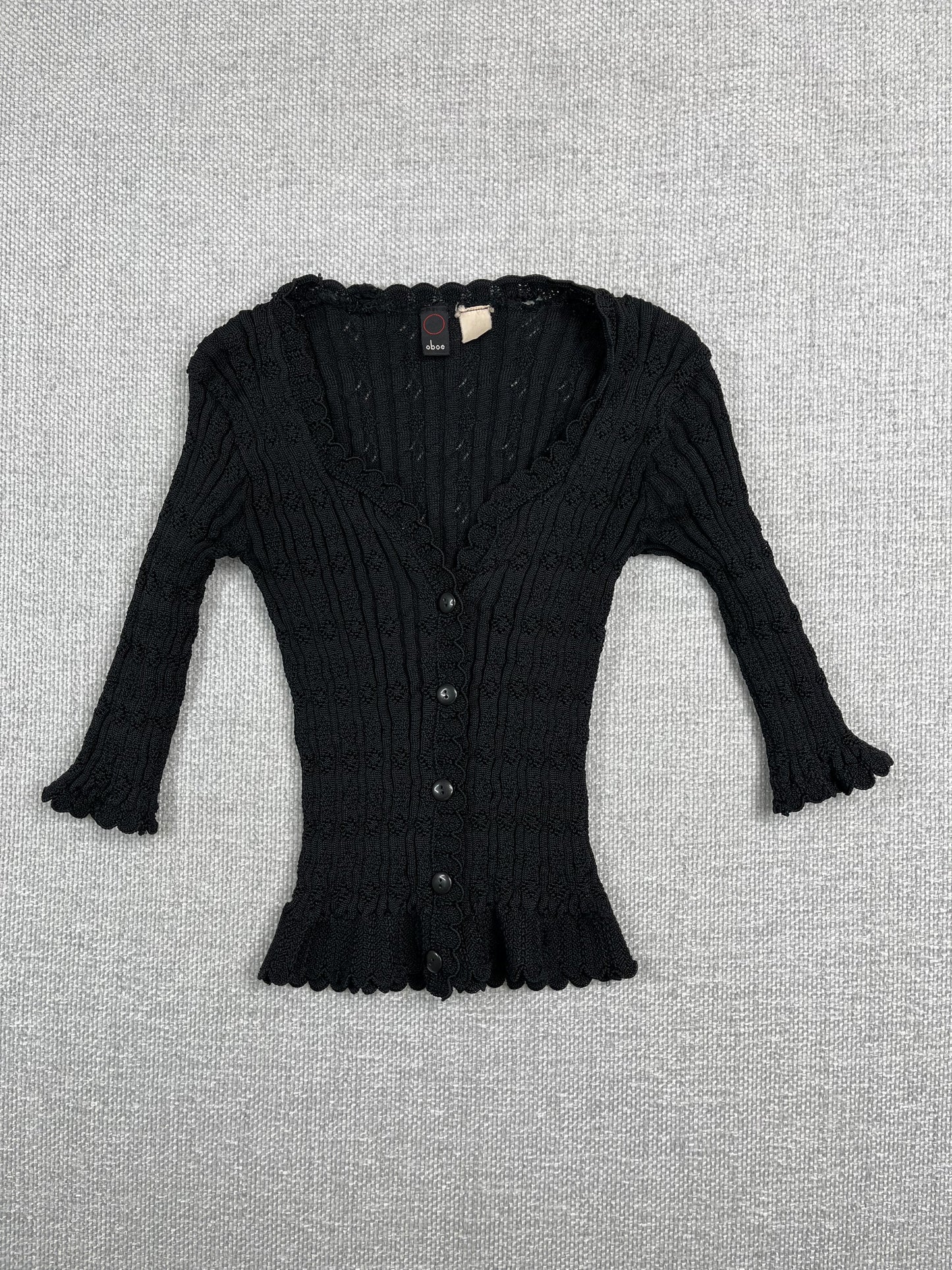90's Button Up 1/2 Sleeve Top