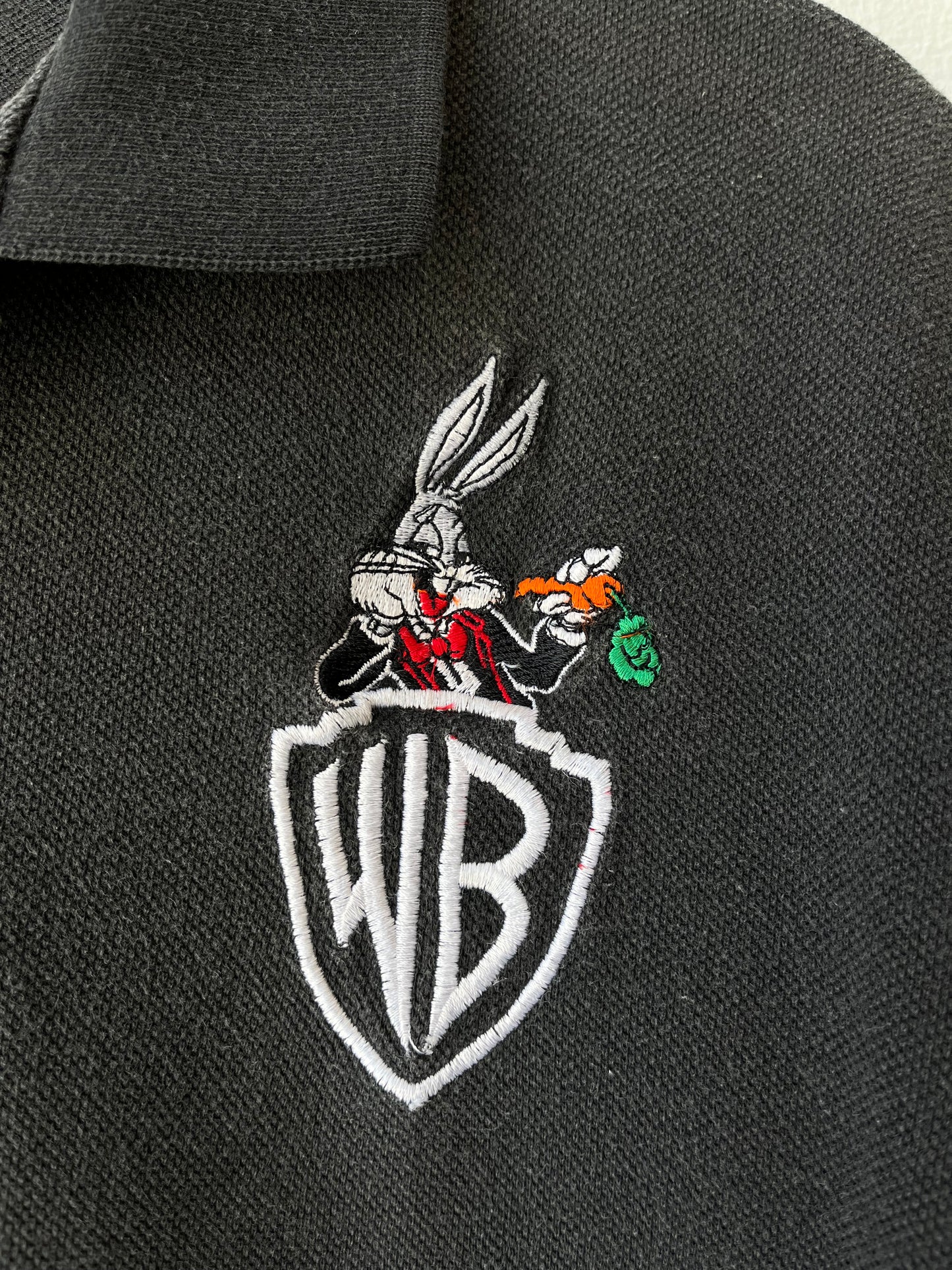 90's Warner Brothers Crew Polo Shirt