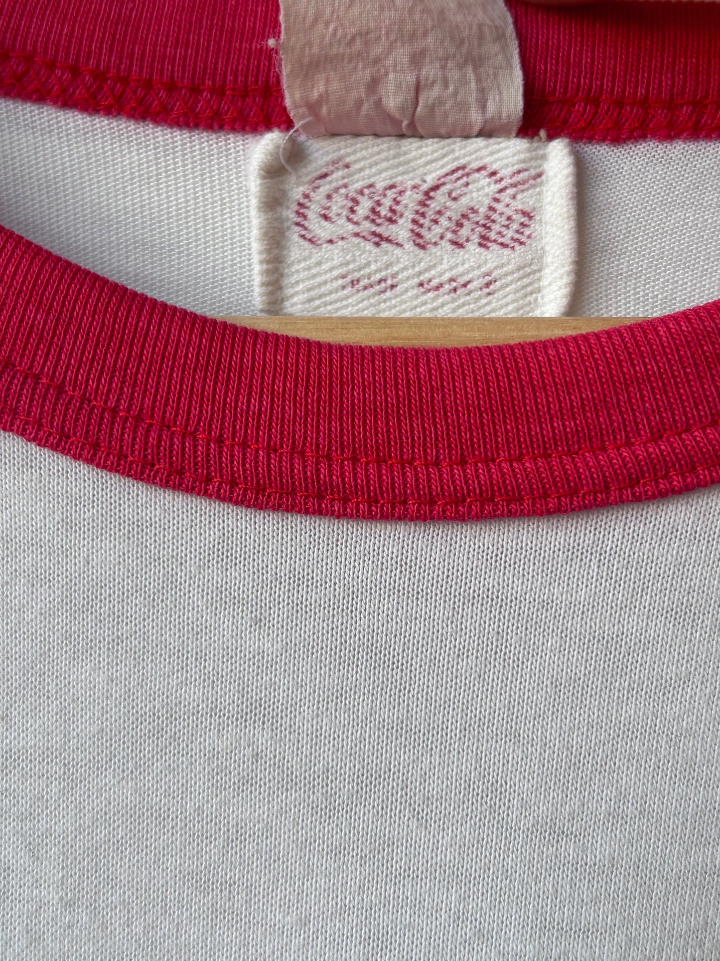 Y2K Coca-Cola Ringer T-Shirt