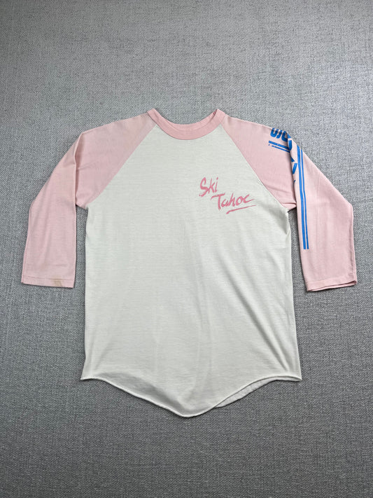 80's Ski Tahoe Raglan Shirt