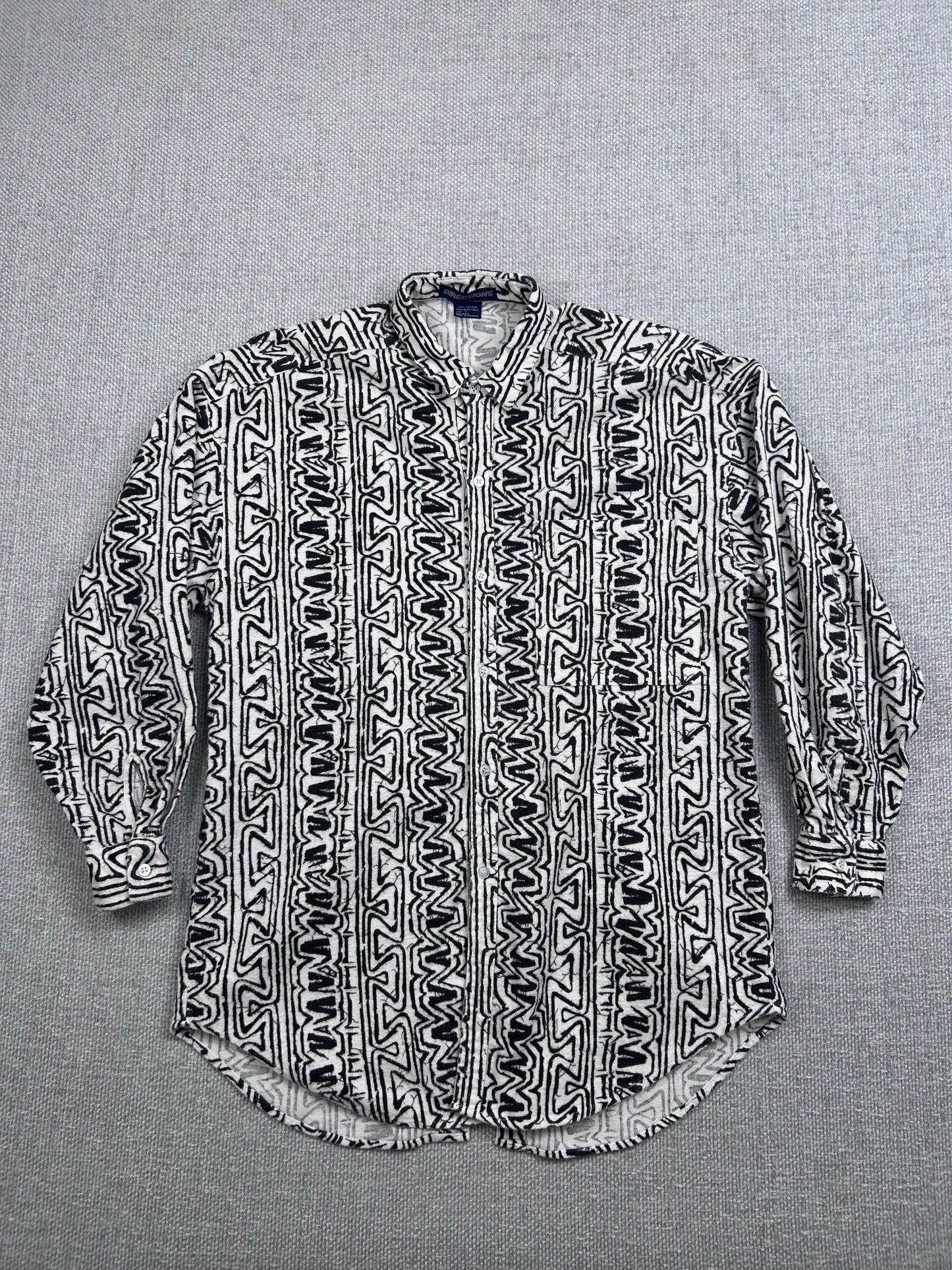 90’s Terry Button Down
