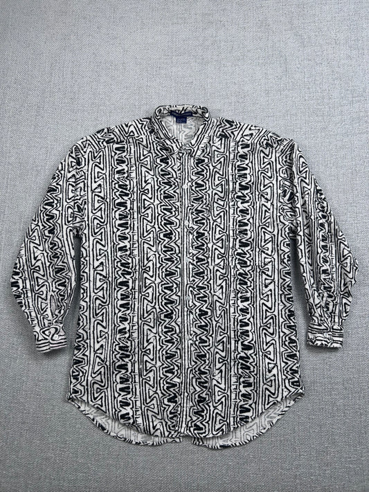 90’s Terry Button Down