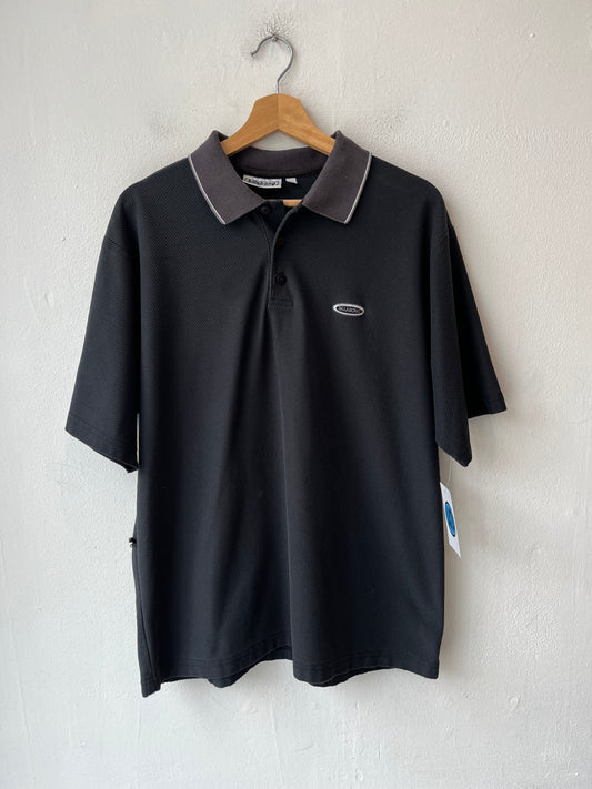 Y2K Billabong Black Polo Shirt