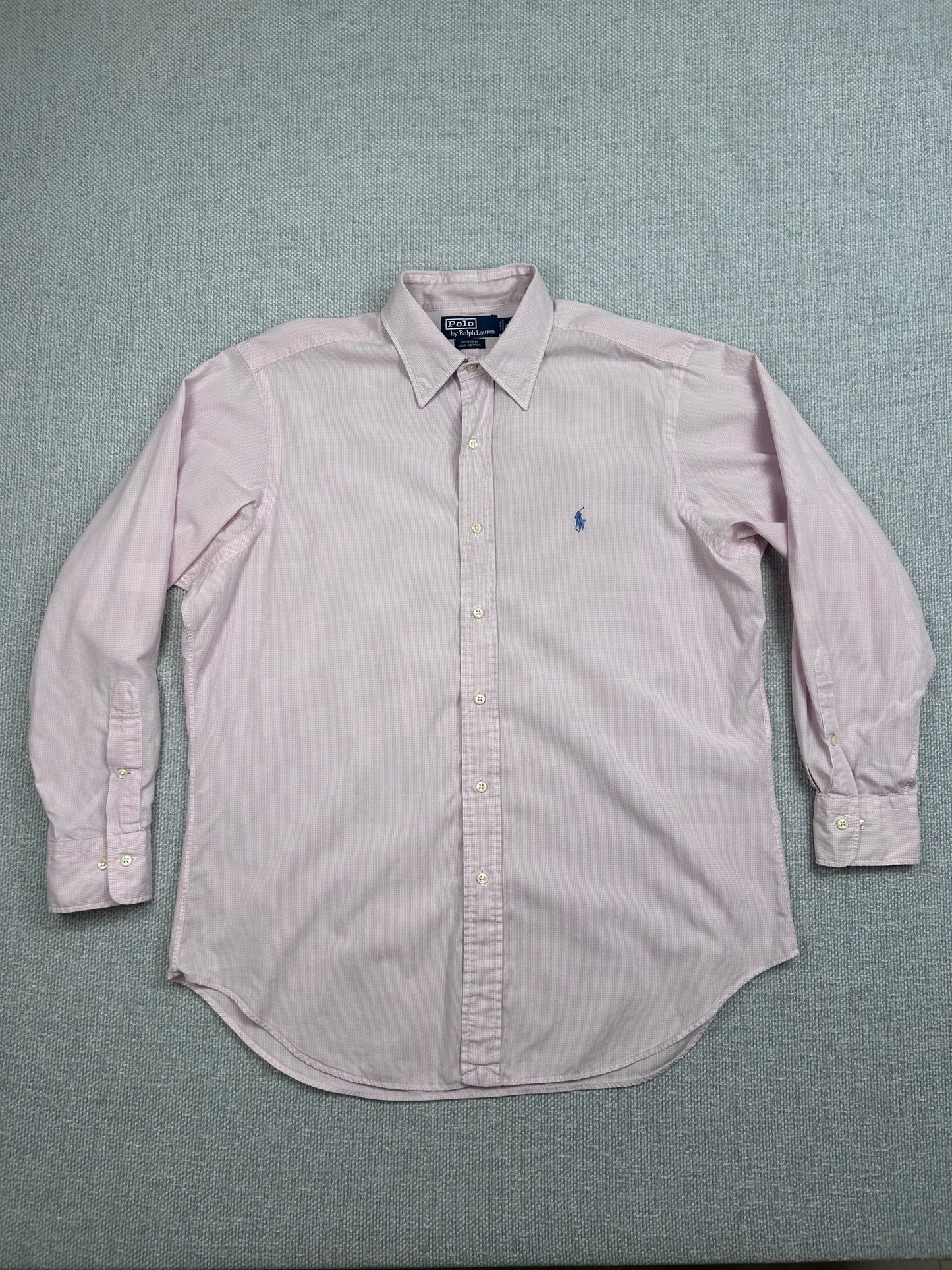 90’s Polo Pink Button Down