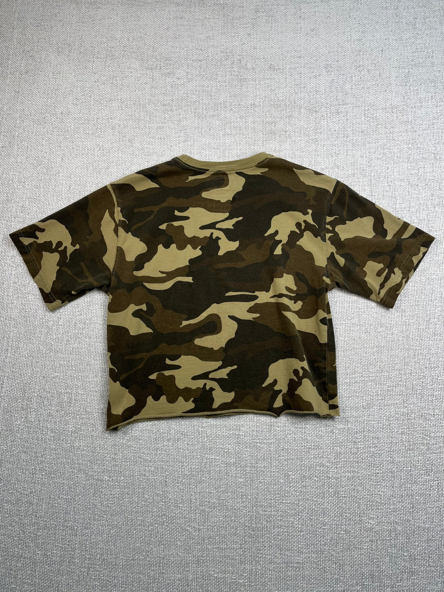Y2K Camo Cropped T-Shirt
