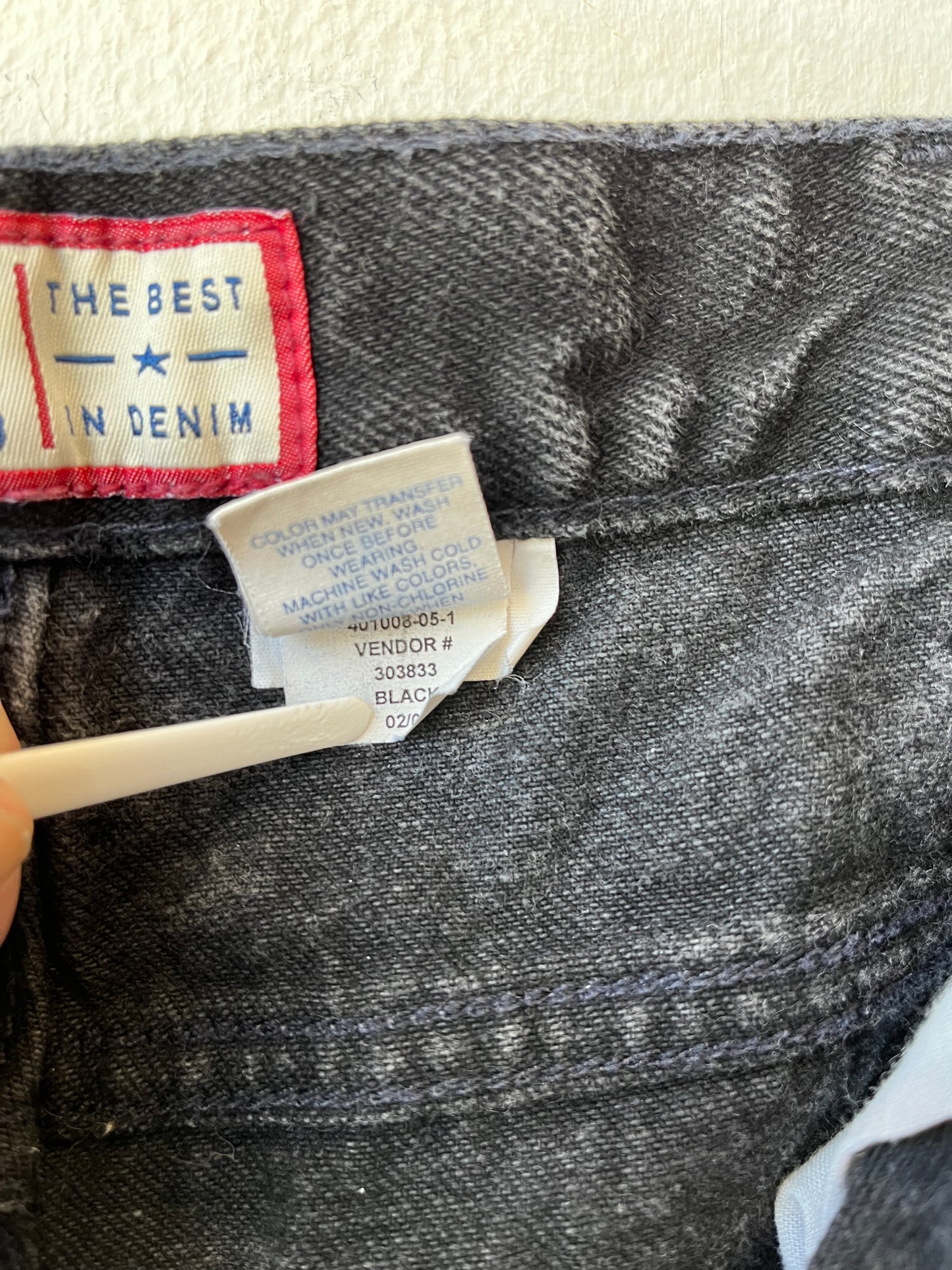 Y2K Old Navy Black Jeans 34"