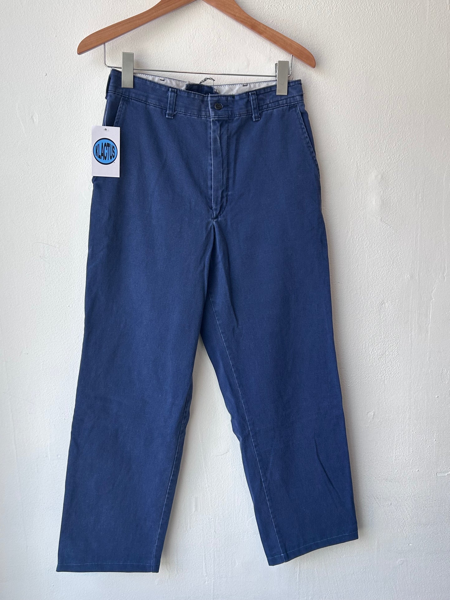 Y2K Navy Red Cap Work Pants 29"