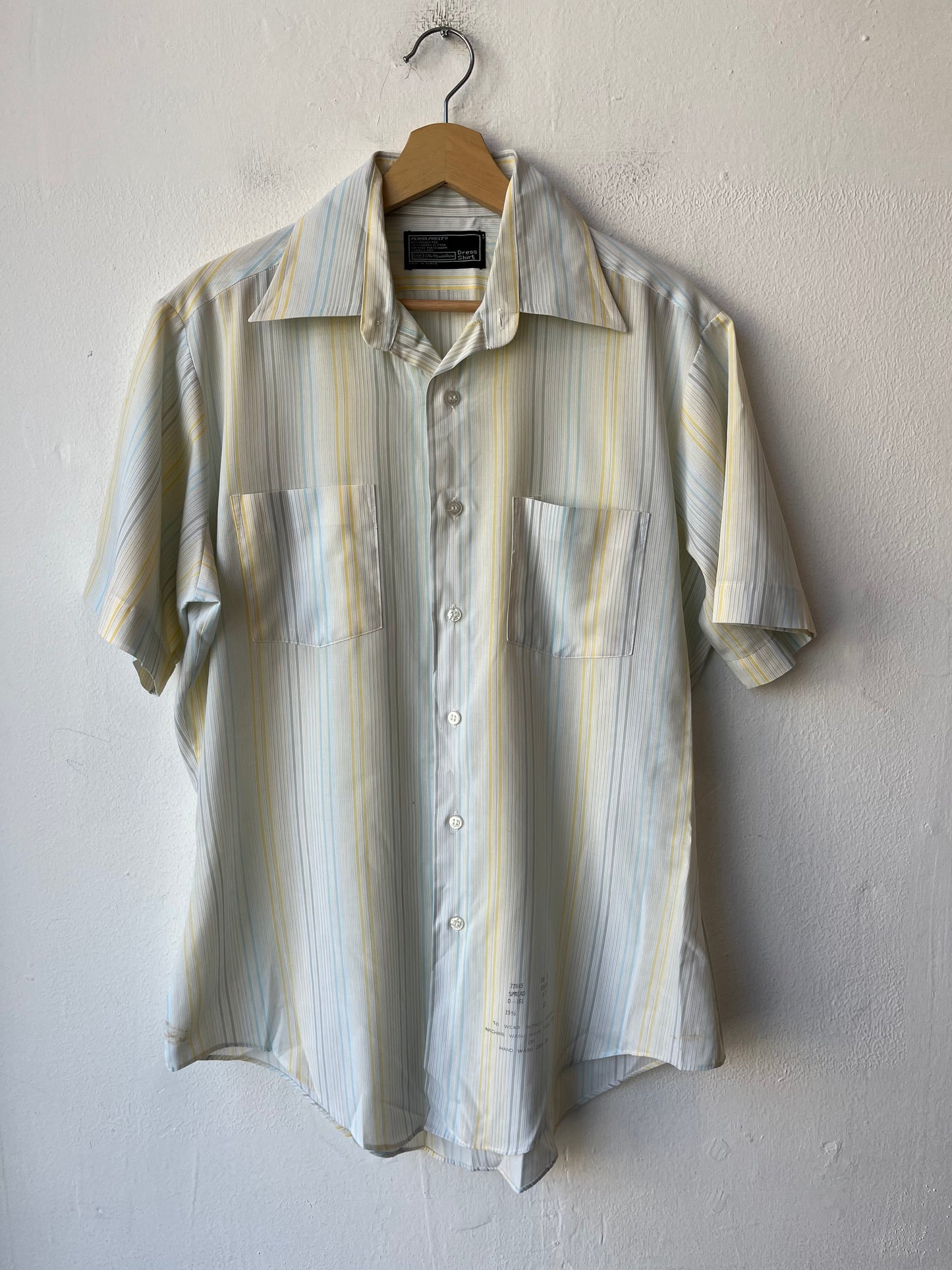 70's Striped Button Up Shirt