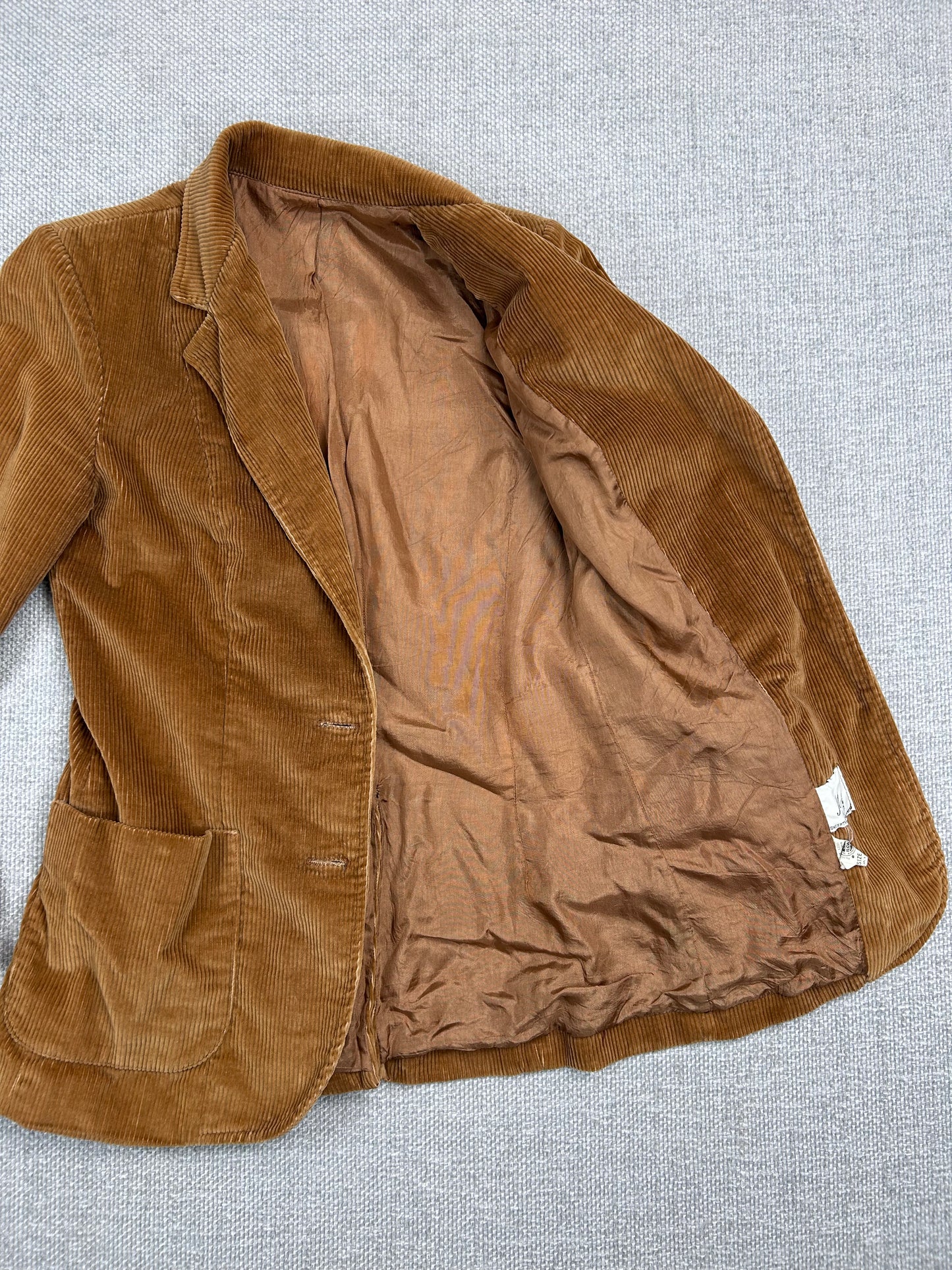 70's Corduroy Fitted Blazer