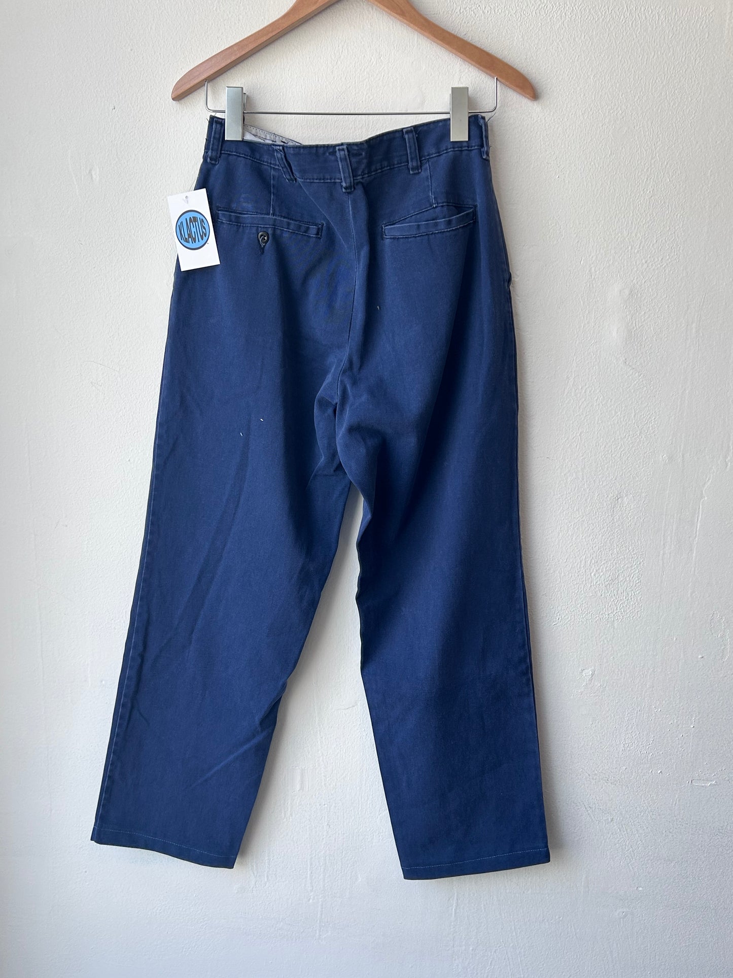 Y2K Navy Red Cap Work Pants 29"