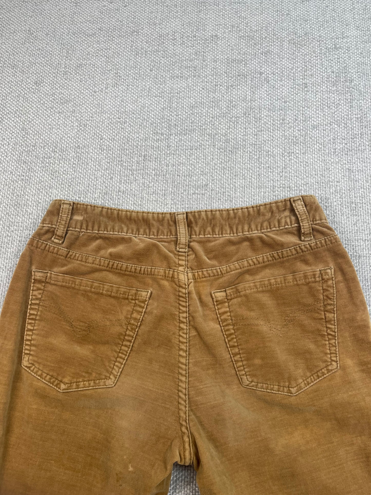 Y2K Brown Flared Pants 27”