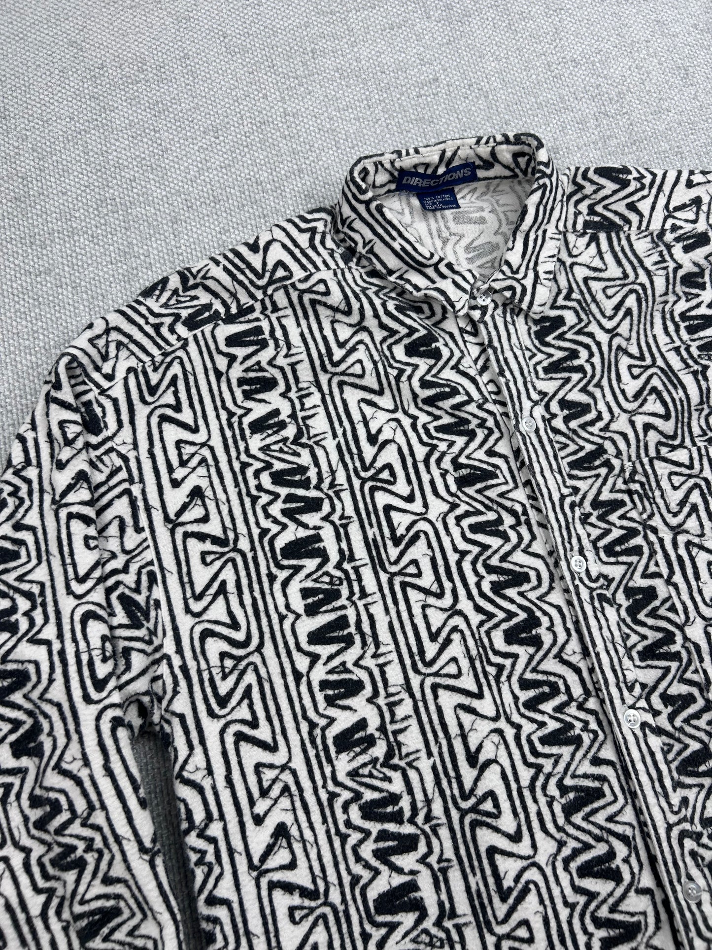 90’s Terry Button Down