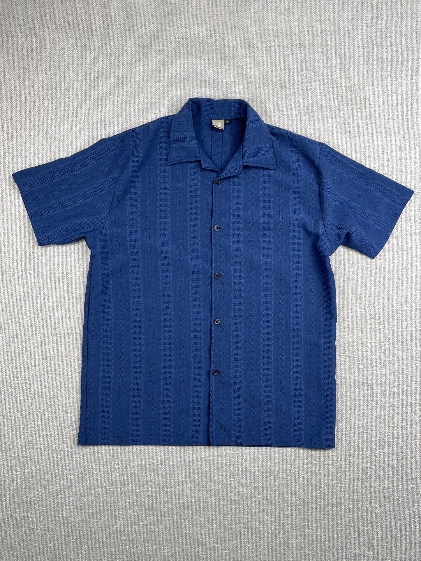90's Blue Button Up Shirt