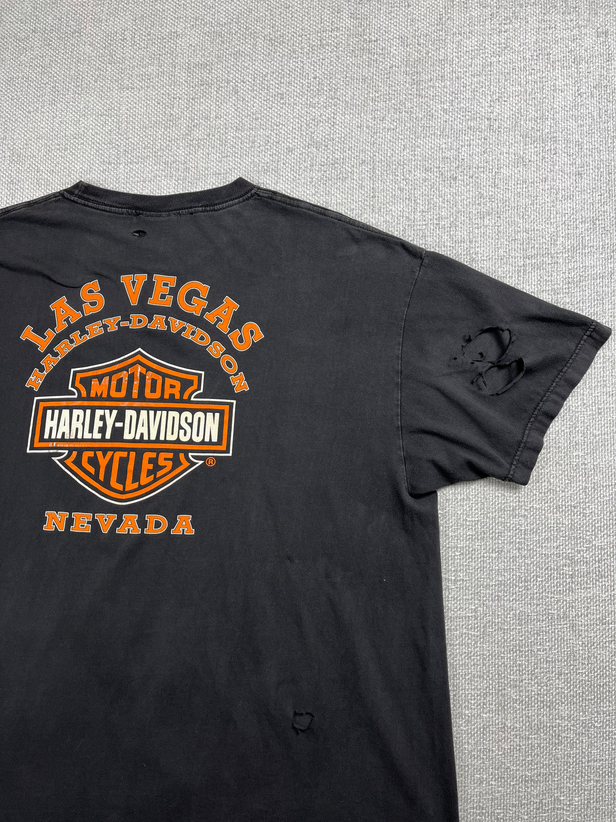 2003 Distressed Harley Davidson T-Shirt