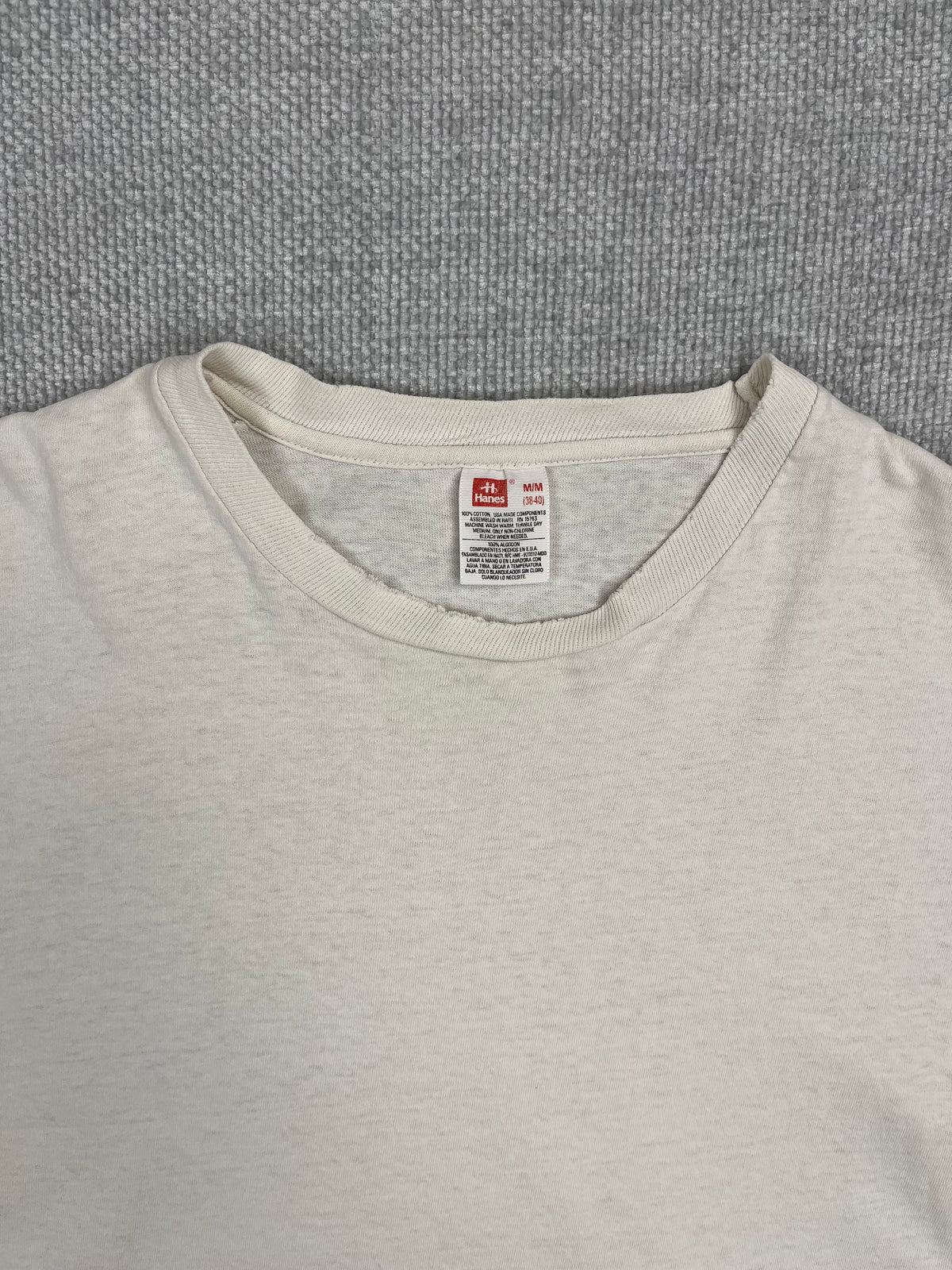 90's Hanes White T-Shirt