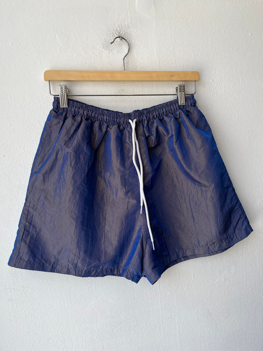 90's Iridescent Swim Trunks 25-30"