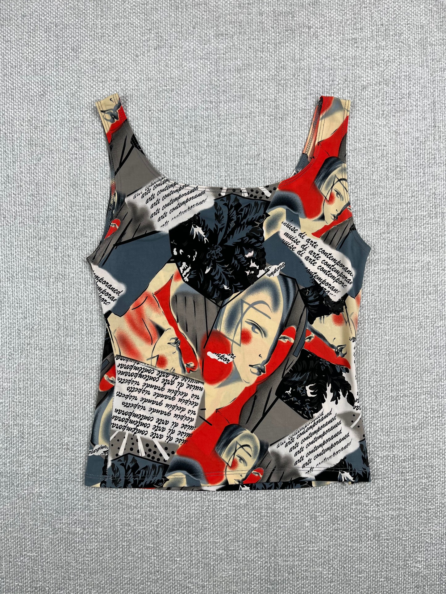 Abstract Pattern Tank Top