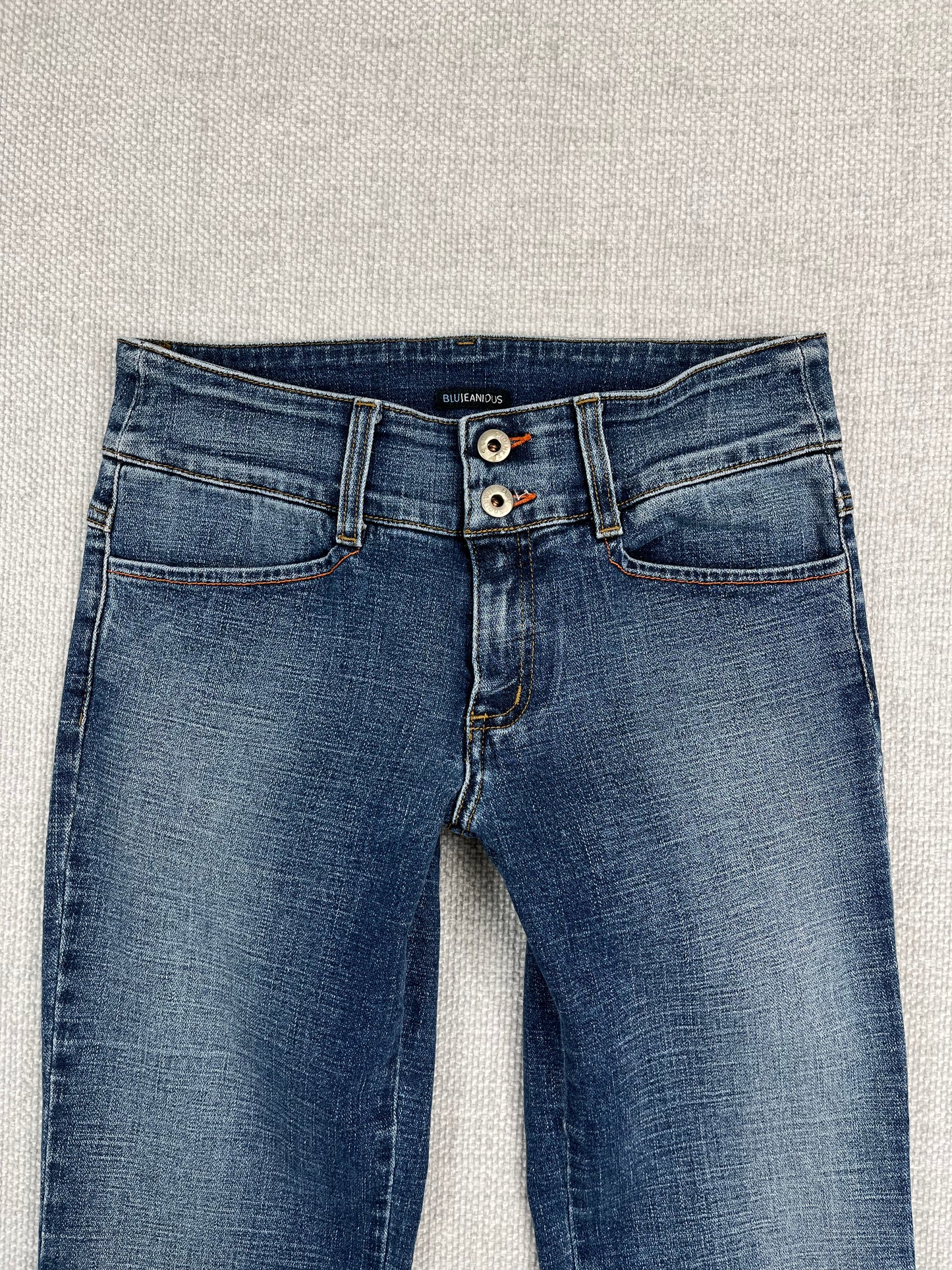 Y2K Washed Flare Jeans  28”