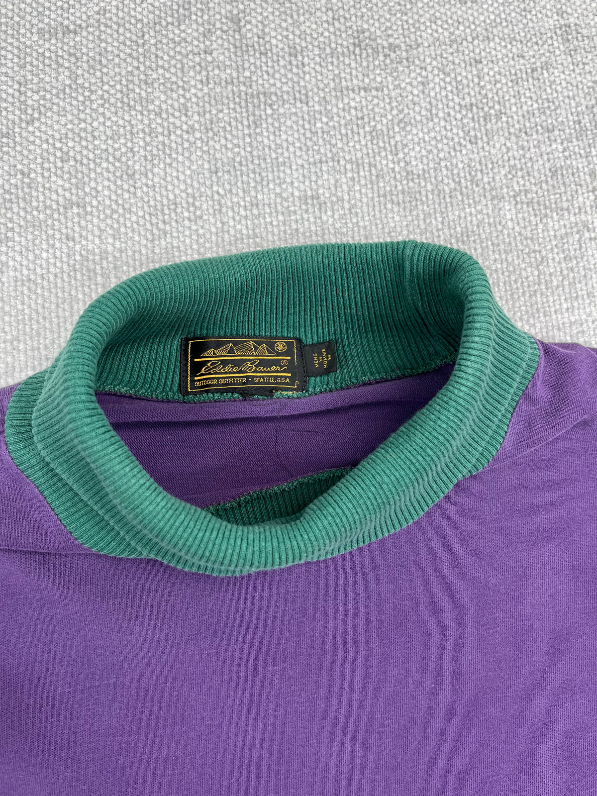90's Eddie Bauer Striped Turtle Neck
