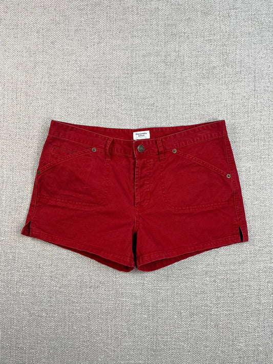 Y2K Abercrombie Mini Shorts 32"
