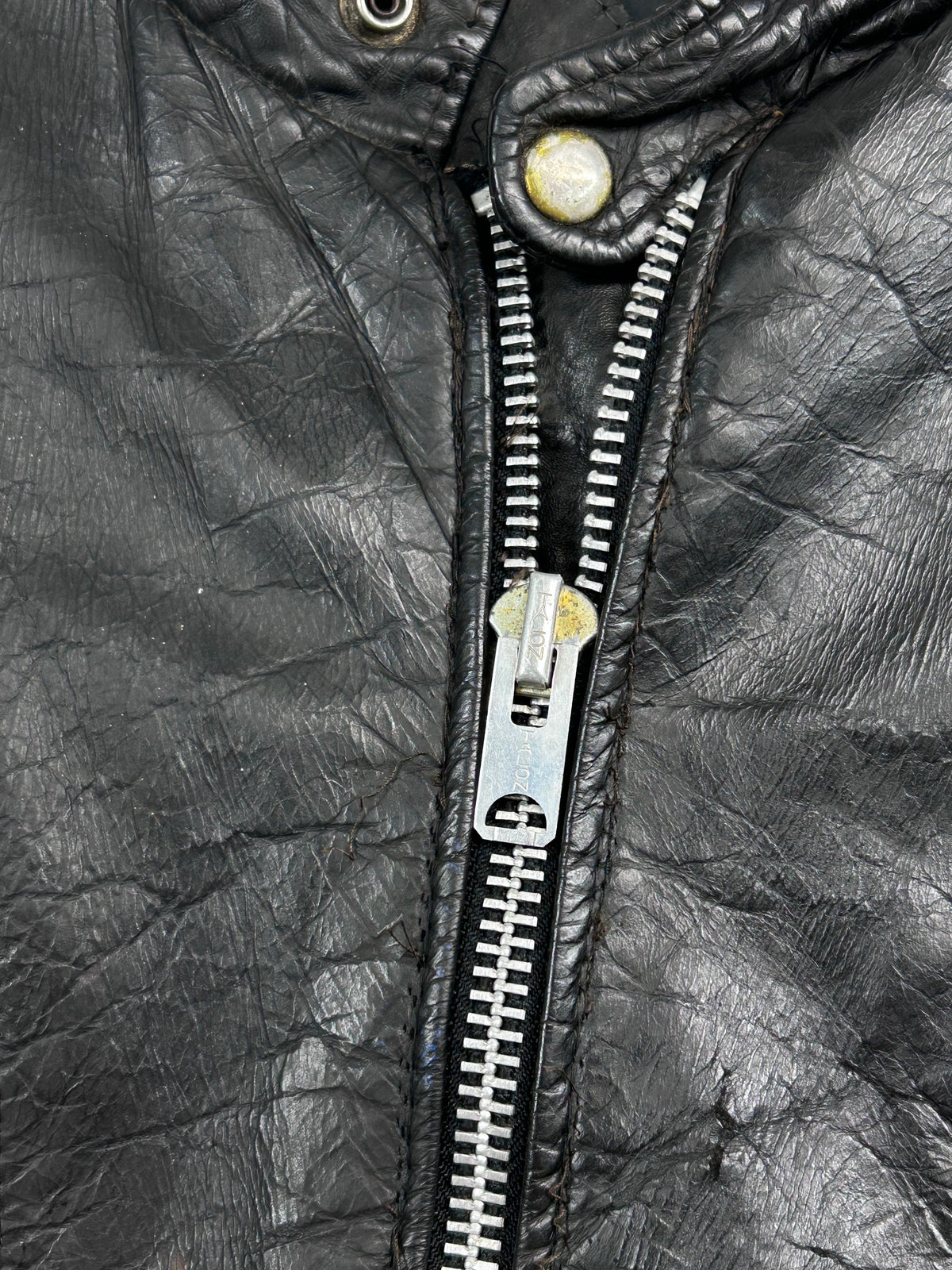 70’s Leather Motorcycle Jacket