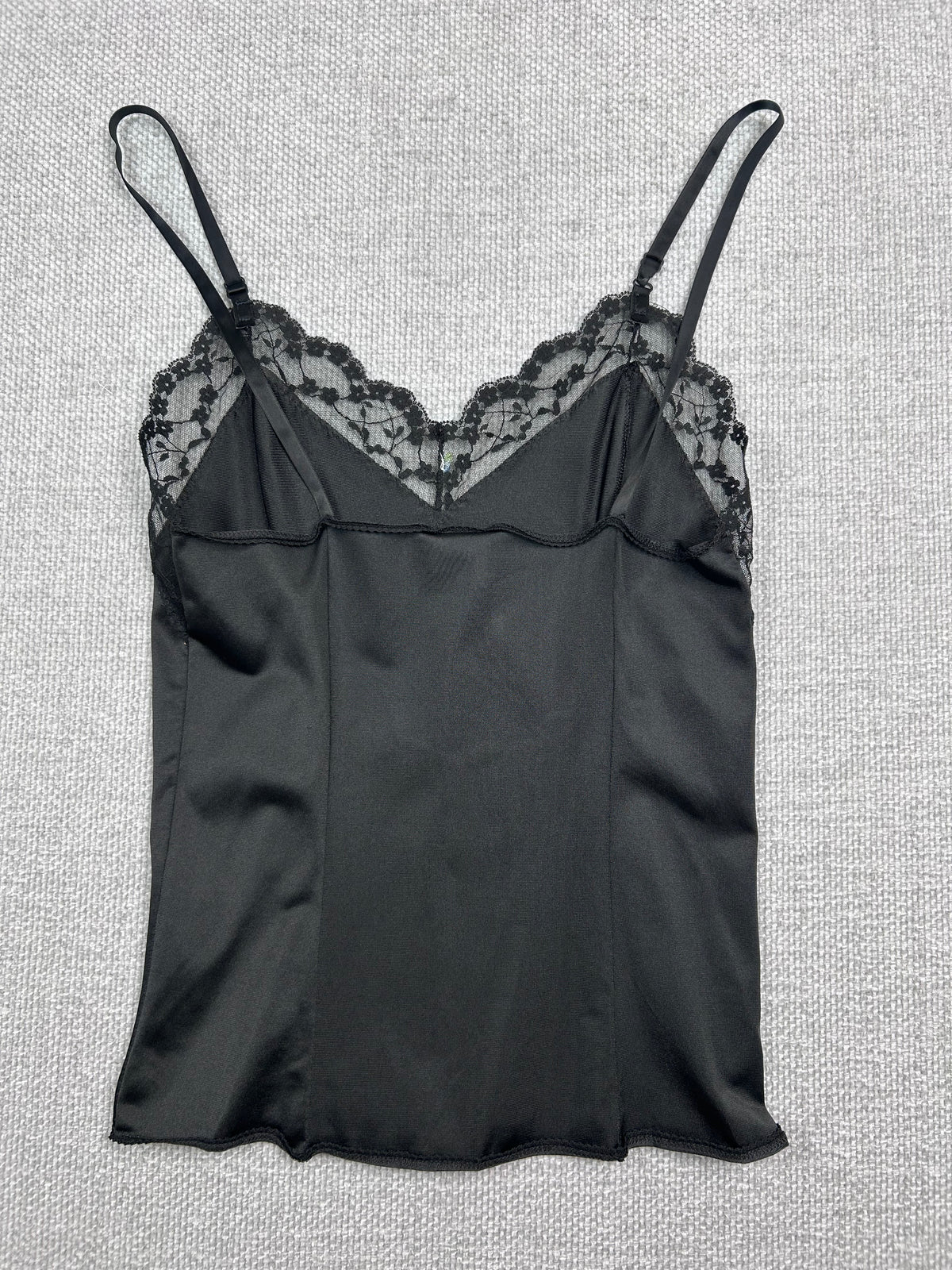 90's Black Lace Camisole