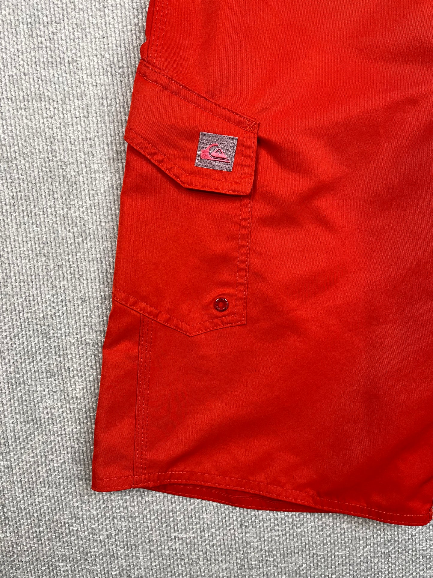 Y2K Red Quiksilver Board Shorts 31-33"