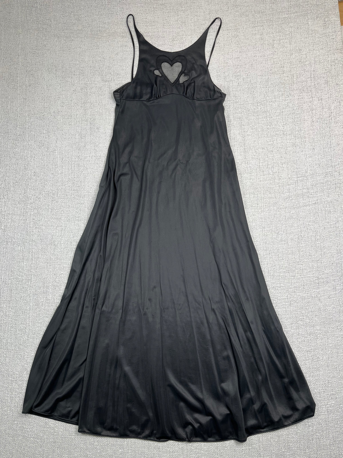 70's Heart Cutout Nightgown