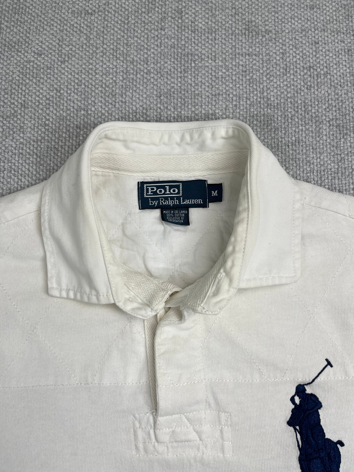 90's Big Horse Polo Rugby Shirt