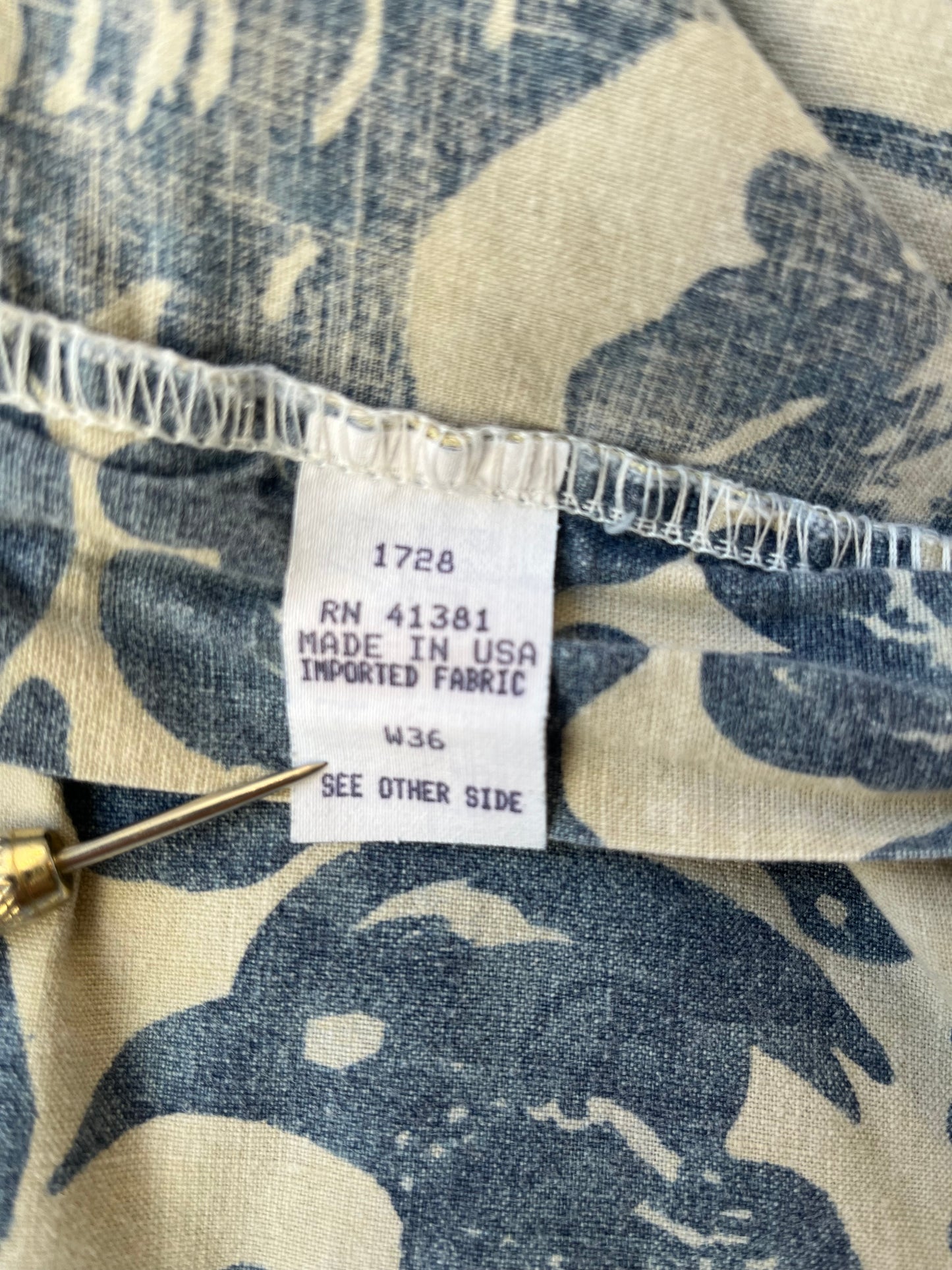 80's Polo Linen Shorts 34"