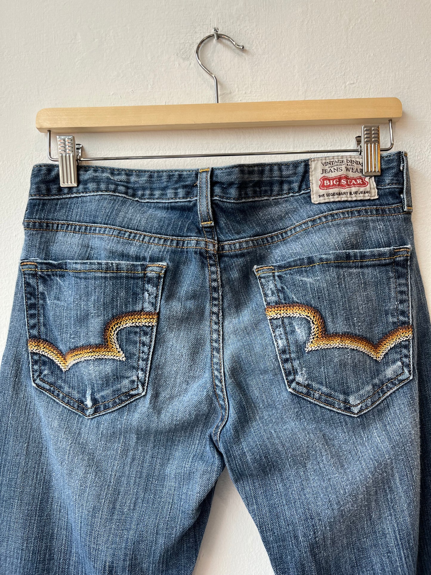 Y2K Low Rise Flare Jeans 31”