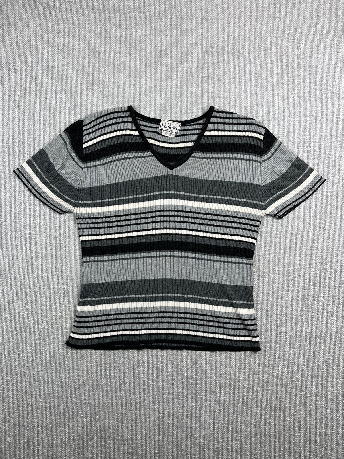 90's Knit Striped Top