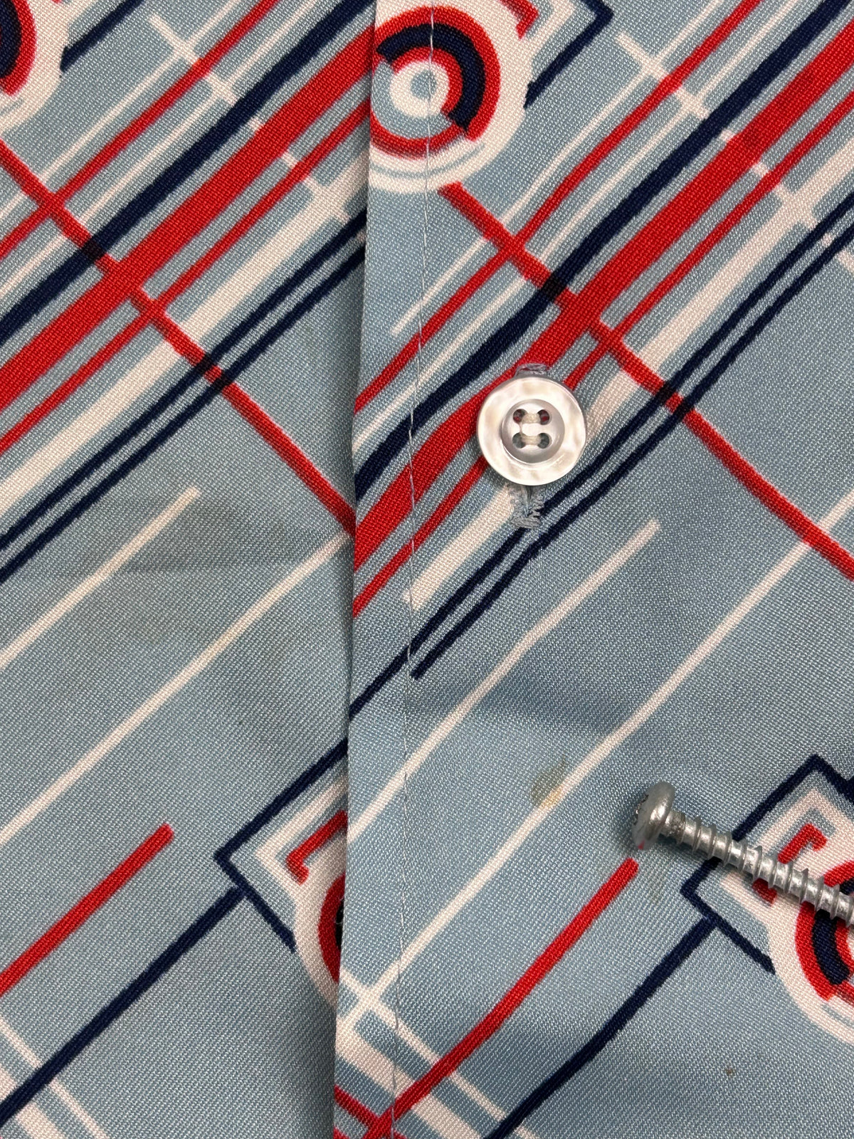 70's Pattern Button Up Shirt
