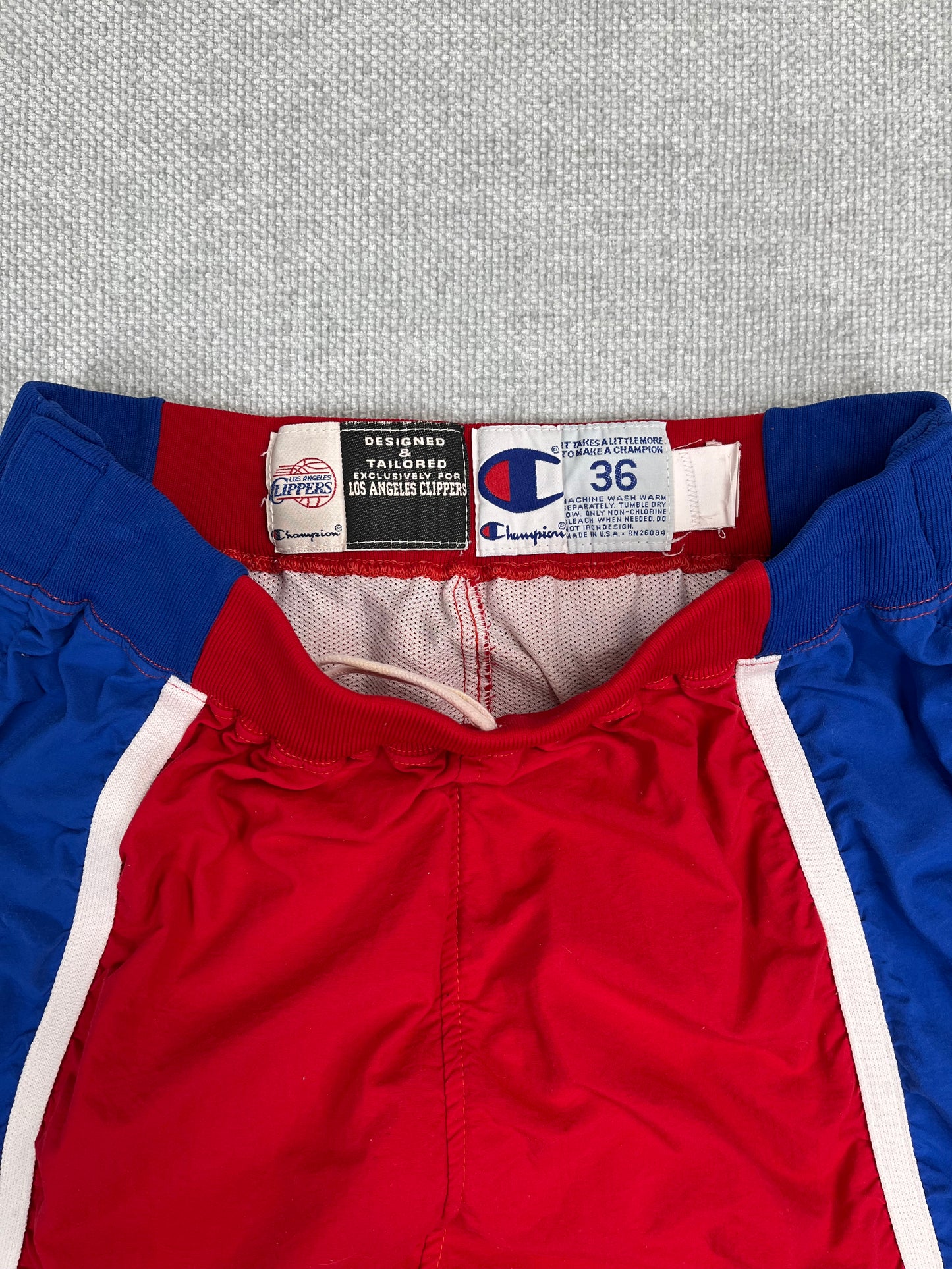 90's LA Clippers Warm Up Pants 29-36"