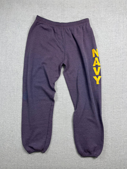 Y2K Purple NAVY Sweatpants 30-38"