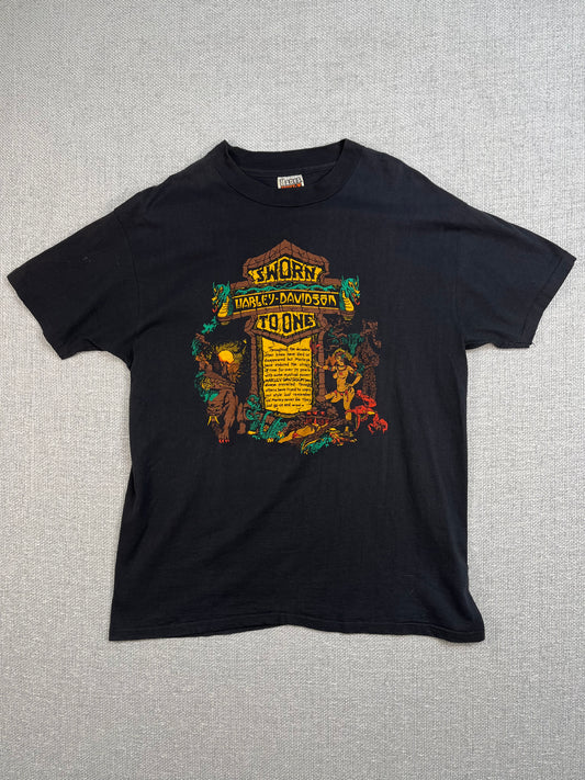 80's Sworn To One Harley Davidson T-Shirt