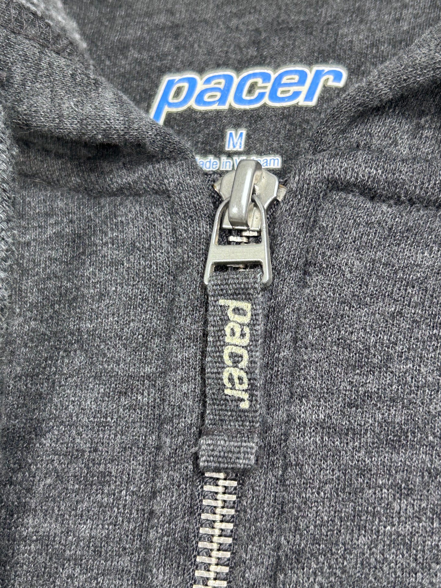 Y2K Gray Zip Up Hoodie